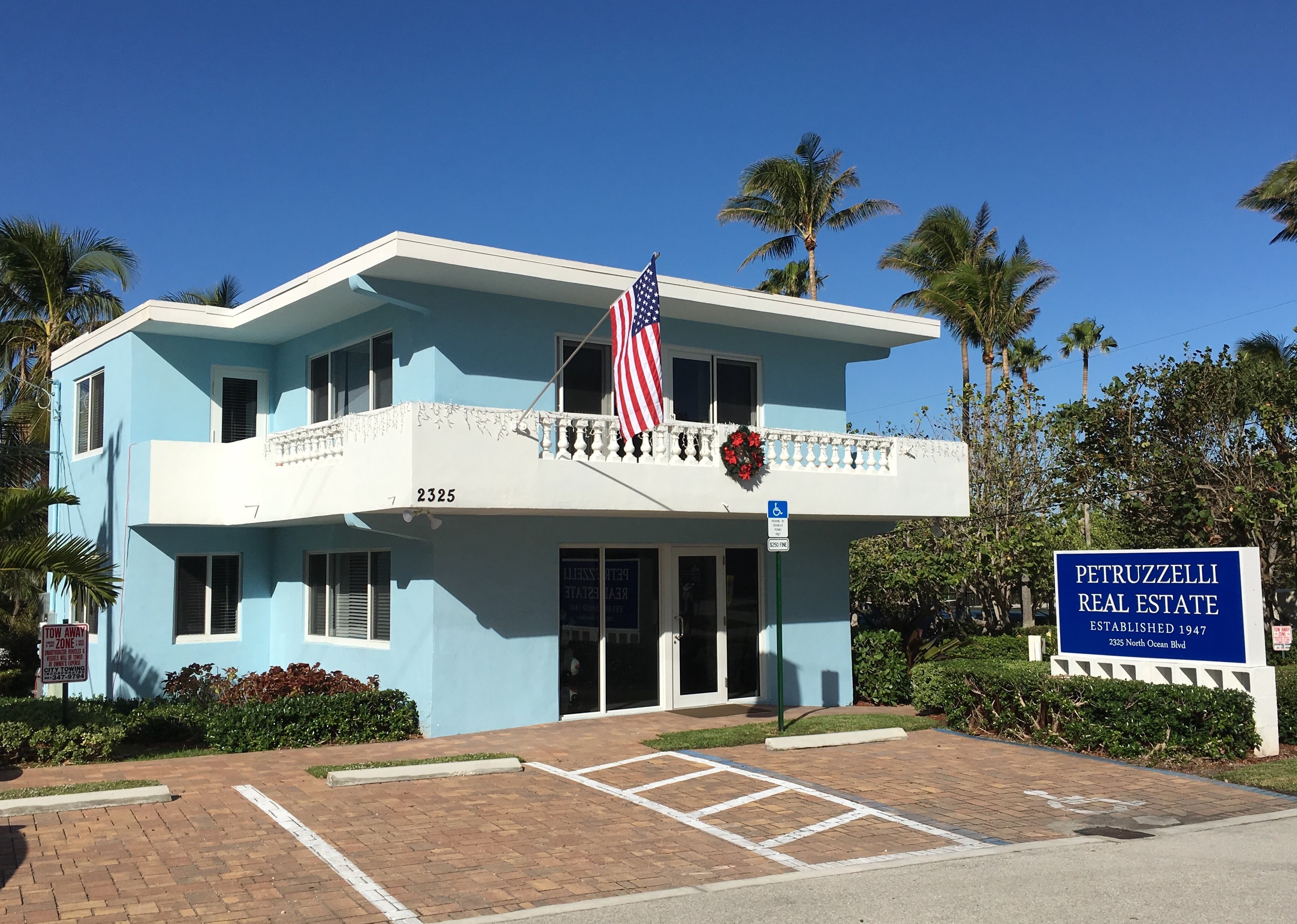 Petruzzelli Real Estate office at 2325 North Ocean Blvd, Boca Raton